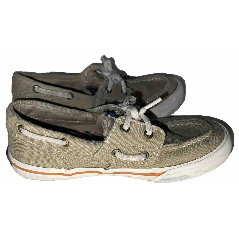 Youth Boys 12M Sperry Top Sider No Tie Boat Shoes